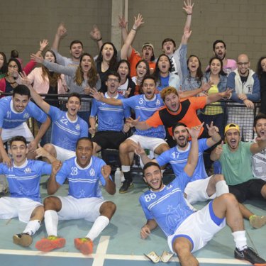 Fisioterapia vence o 14� campeonato Intercursos da USC