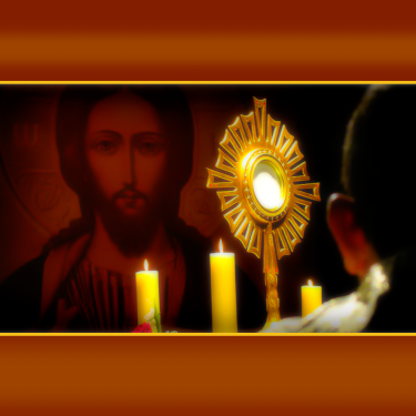 Exposi��o e Adora��o ao Sant�ssimo Sacramento na USC