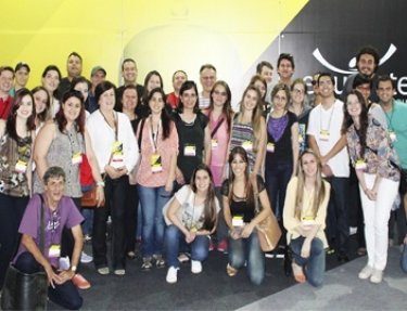 Professores e estudantes da USC realizaram visita t�cnica � feira Equipotel