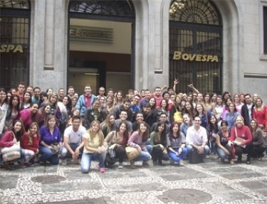 Estudantes da USC na Bovespa