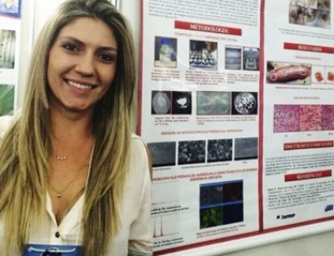 Estudante da USC na SBQqO