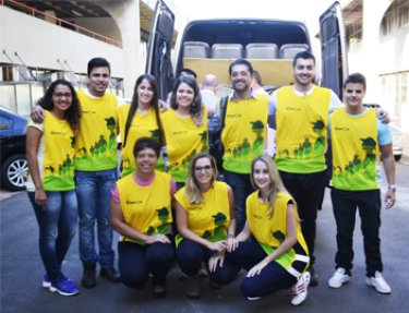 Estudantes e professores da USC partiram hoje para o Projeto Rondon