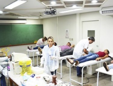 USC realizou campanha de doa��o de sangue