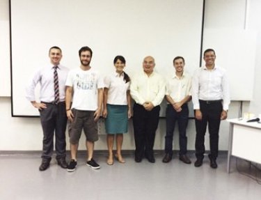 Estudantes do curso de Rela��es Internacionais e da Empresa J�nior da USC participam de curso sobre com�rcio exterior