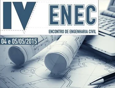 4 ENEC – Encontro de Engenharia Civil da USC ser realizado nos dias 4 e 5 de maio