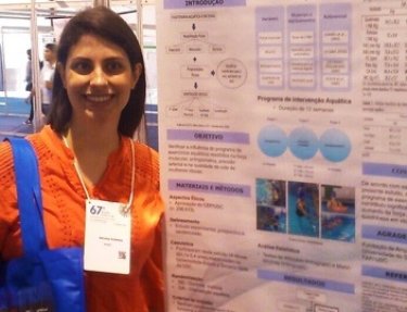 Estudantes da Gradua��o e do Mestrado em Fisioterapia apresentaram trabalhos na 67� Reuni�o Anual da Sociedade Brasileira para o Progresso da Ci�ncia (SBPC)