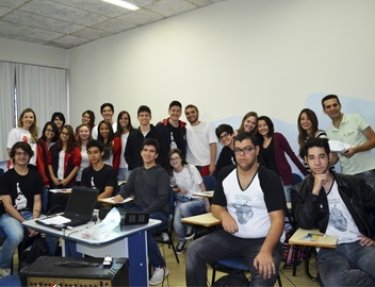 USC participou da 2� Feira de Profiss�es do Col�gio Criativo Mackenzie