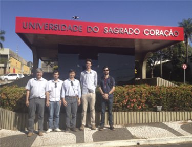USC recebe visita de pesquisadores do Centro de Pesquisa Mokiti Okada