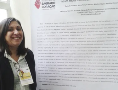 Professora do curso de Terapia Ocupacional da USC participou de Simpsio Internacional sobre Gerontologia
