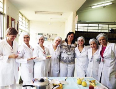 Curso de Nutri��o da USC desenvolveu oficina de papinha saud�vel