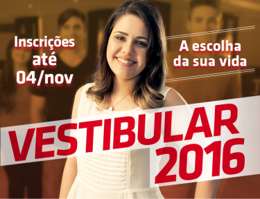 Inscri��es para o Vestibular 2016 da USC v�o at� amanh�