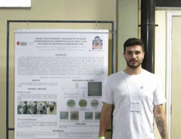 Estudante do Mestrado em Ci�ncia e Tecnologia Ambiental participou de evento na �rea da qu�mica