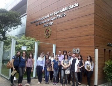 Estudantes da USC realizaram visita t�cnica ao Conselho Regional de Contabilidade