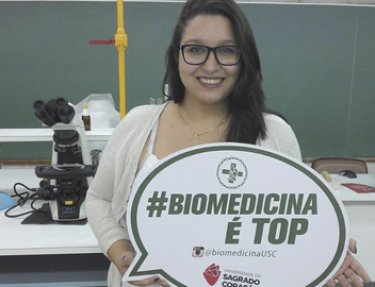 Egressa de Biomedicina da USC � aprovada em Programa de Mestrado
