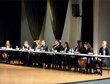 Curso de Rela��es Internacionais realizou Cimeira do Conselho Europeu