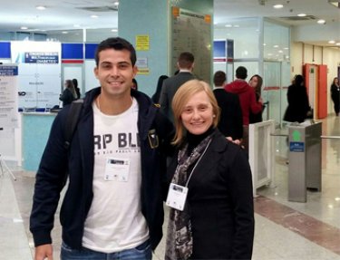 Professora e estudante da USC participaram de evento cient�fico