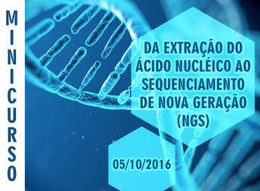 USC realiza minicurso Da Extra��o do �cido Nucl�ico ao Sequenciamento de Nova Gera��o (SNG)
