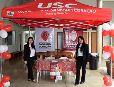 USC participou da 3� Feira de Profiss�es do Col�gio Criativo Mackenzie