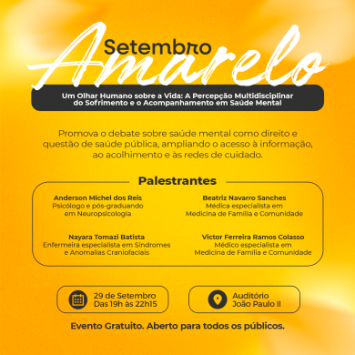 Setembro Amarelo 2026