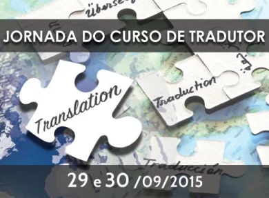 29 e 30/09/2015 - JORNADA DO CURSO DE TRADUTOR