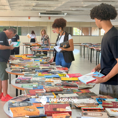 Feira de Troca de Livros UNISAGRADO | 19 a 21/10