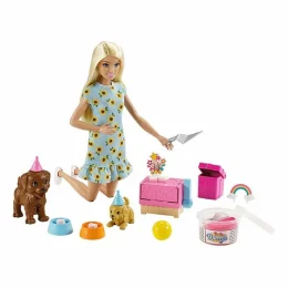 Boneca Barbie Aniversrio do Cachorrinho - Mattel