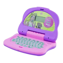 Laptop Infantil Educativo Bilngue Barbie Charm Tech