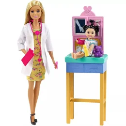 Boneca Barbie Profisses Mdica Pediatra - Mattel