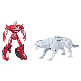 Boneco Transformers Best Alliance Arcee e Silverfang