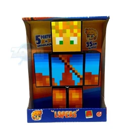 Boneco Lopers Youtuber Minecraft - 25Cm 3031221
