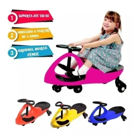 Gira Gira Car com Luz - Suporta At 100Kg