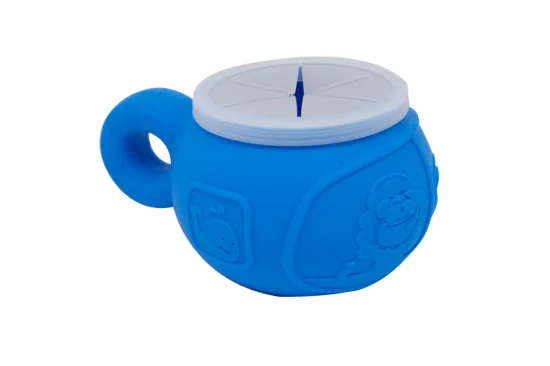 Porta Salgadinho em Silicone Hipoptamo
