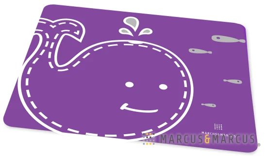 Jogo Americano em Silicone Baleia - Marcus 