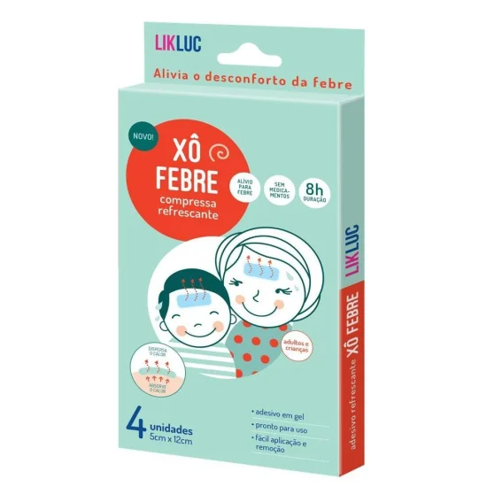 X Febre Compressas Refrescantes - LikLuc