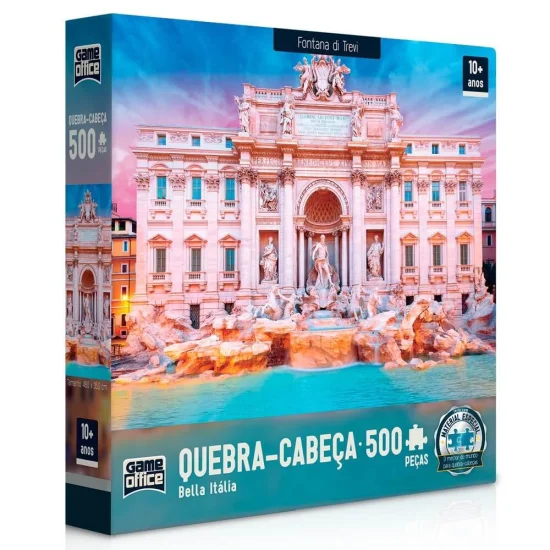 Quebra-Cabea 500 Peas - Fontana di Trevi - Bella Itlia