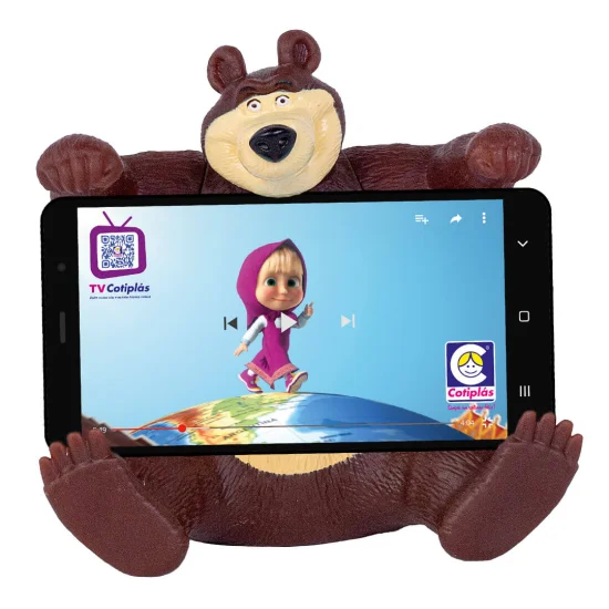 Urso em Vinil - Masha e o Urso - Cotipls
