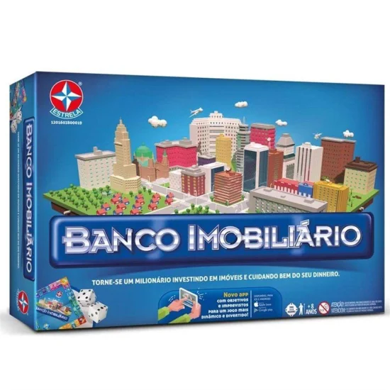 Jogo Banco Imobilirio com Aplicativo - Estrela