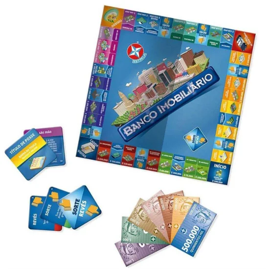 Jogo Banco Imobilirio com Aplicativo - Estrela