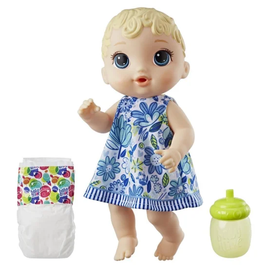 Boneca Baby Alive Hora do Xixi Loira - Hasbro