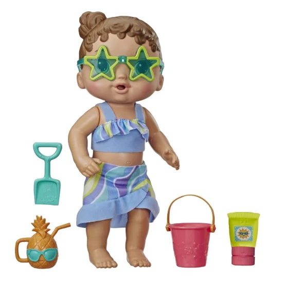 Boneca Baby Alive Sol e Areia Morena - Hasbro