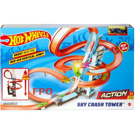 Pista Hot Wheels Torre de Coliso Area - Mattel