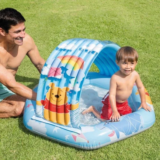 Piscina Ursinho Pooh Arco-ris 41L - Intex