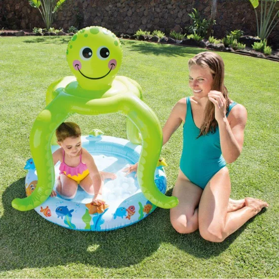 Piscina Inflvel Polvo Risonho com Cobertura 45L - Intex