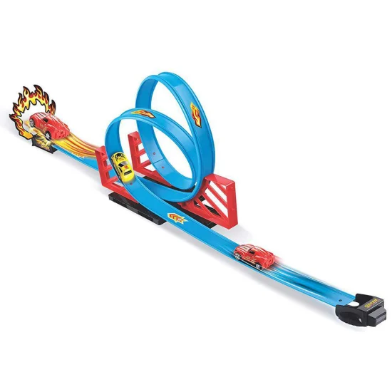Pista Duplo Looping - Braskit