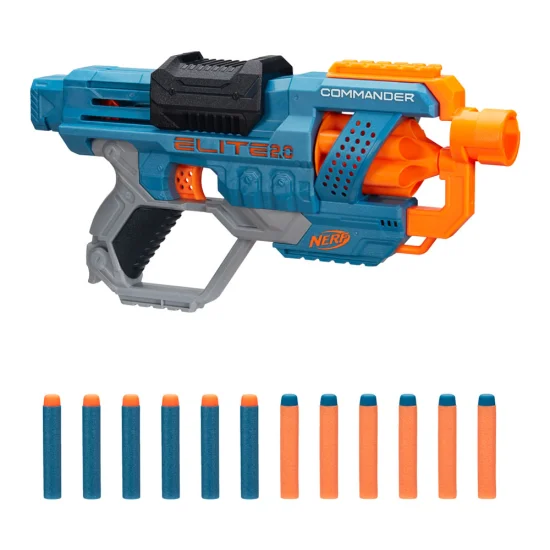 Lanador Nerf Elite 2.0 Commander RD-6 - Hasbro
