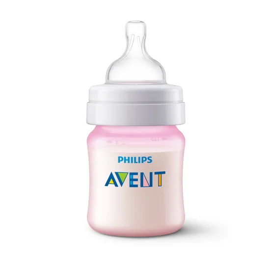 Mamadeira Anti-Colic Clssica Rosa 125ml