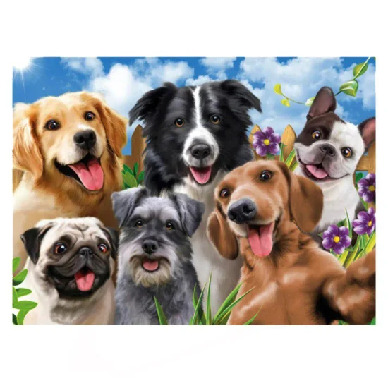 Quebra-Cabea 500 Peas - Selfie Pets - Grow