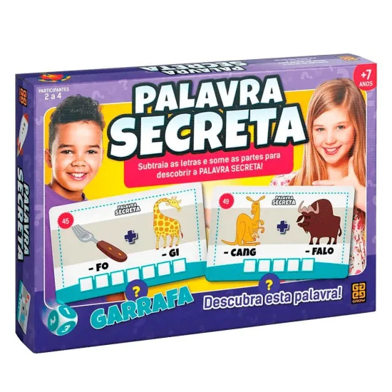 Jogo Palavra Secreta - Grow