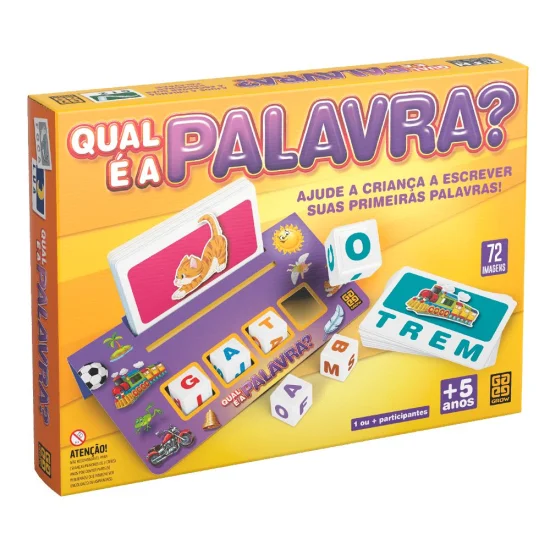 Jogo Qual  a Palavra? - Grow