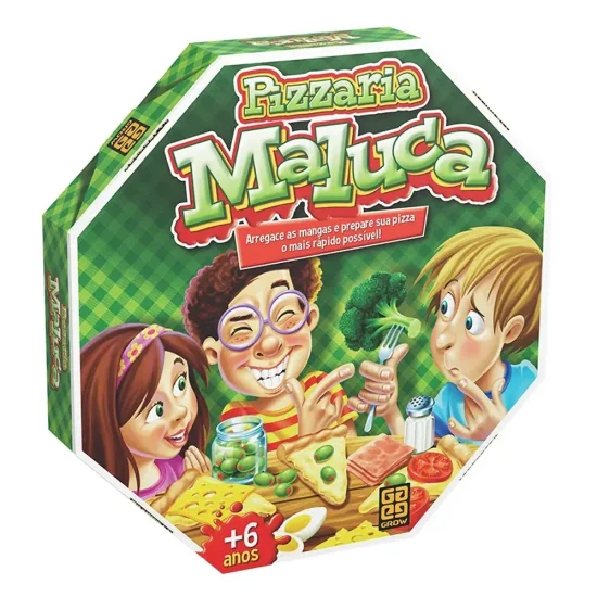 Jogo Pizzaria Maluca - Grow